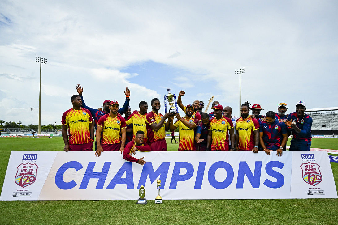 King leads west indies to t20 series win over india1