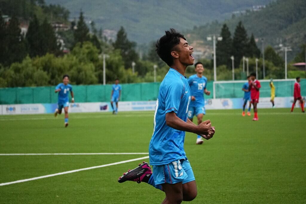 India gallop to eight-goal triumph over maldives; to clash with bangladesh in saff u-16 c’ship final
							1