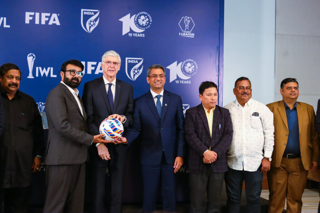 Indian football on the brink of history, agree aiff president and arsene wenger    
							1