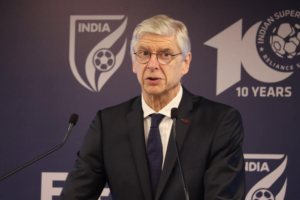 Indian football on the brink of history, agree aiff president and arsene wenger    
							2