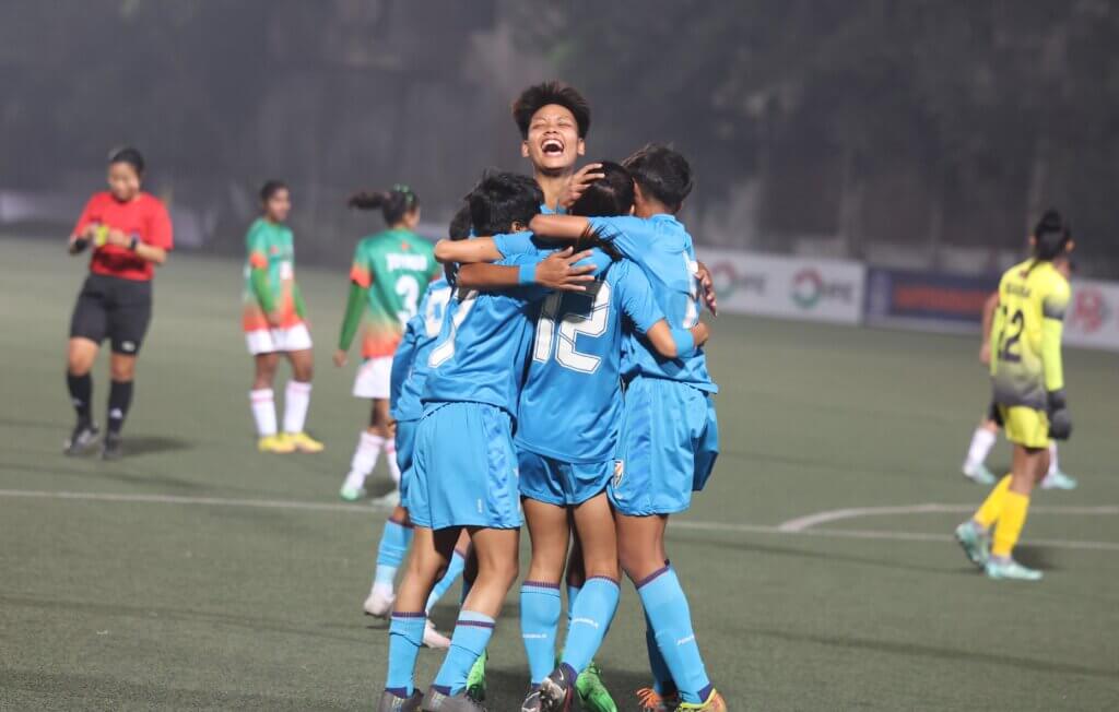 India and bangladesh declared joint champions of saff u19 women's championship
							1