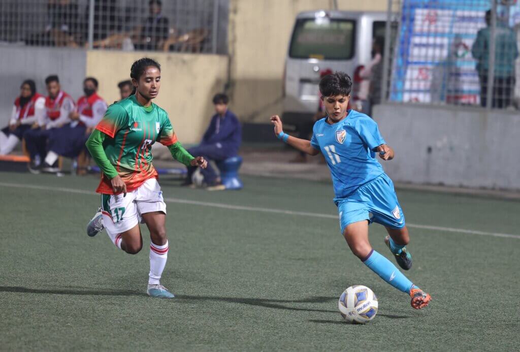 India and bangladesh declared joint champions of saff u19 women's championship
							2