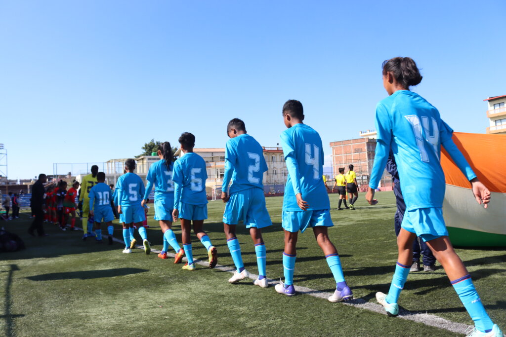 India and bangladesh meet again for saff u16 women's championship glory
							2