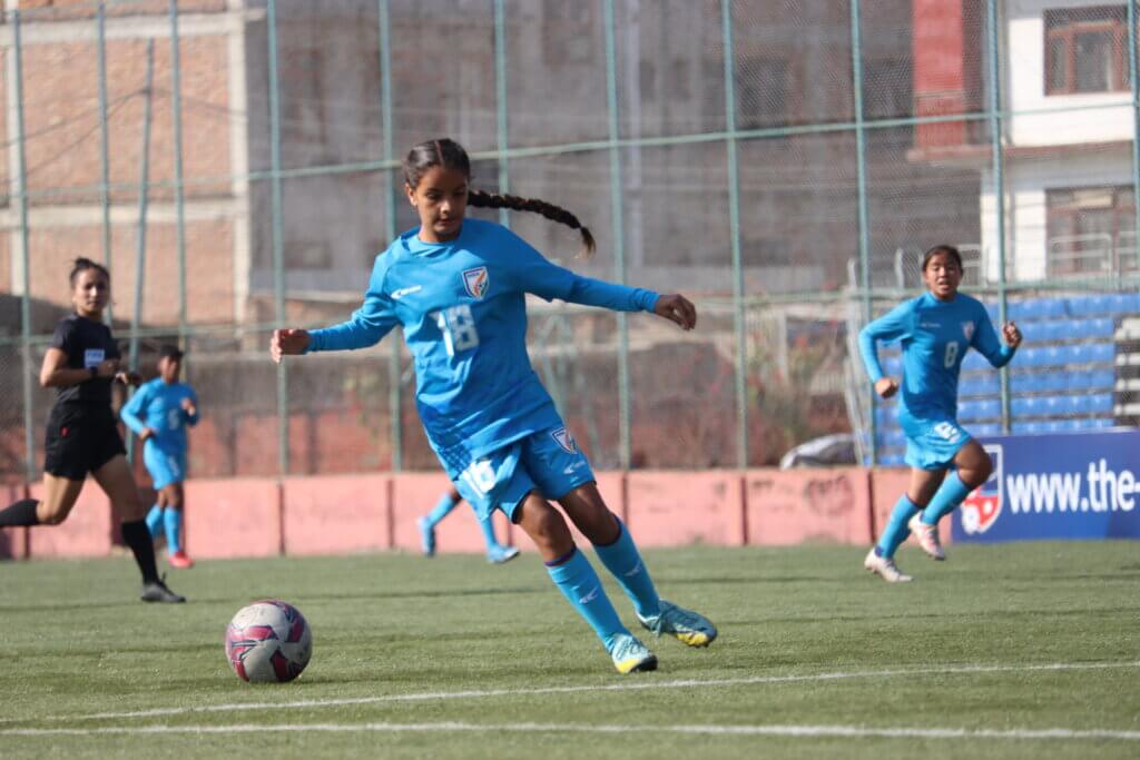 India send nepal packing to make saff u16 women’s championship final
							1