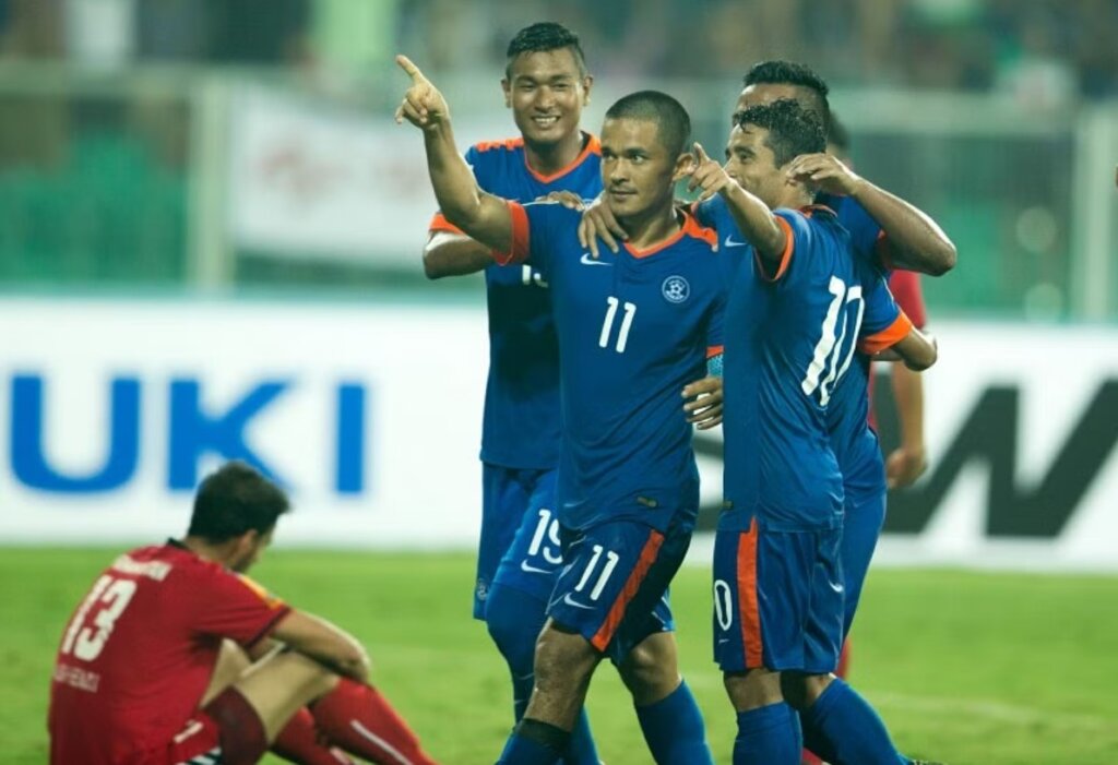 India vs afghanistan: memories of feisty encounters come rushing to sunil chhetri
							2