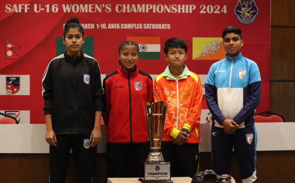 Young tigresses begin saff u16 women's championship title hunt with bhutan clash
							1