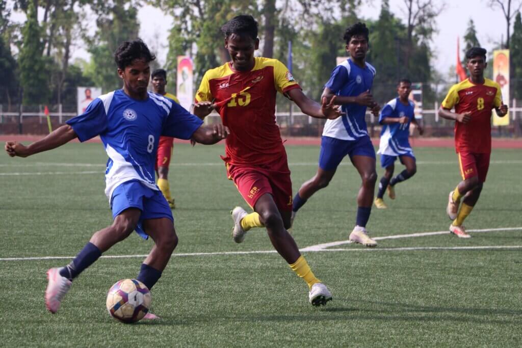 Delhi script late comeback against goa to qualify for swami vivekananda u-20 men's nfc quarter-finals
							1