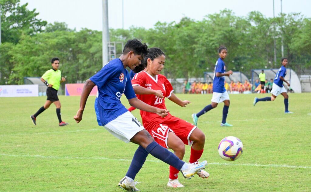 Haryana beat manipur to top group b in sr women’s nfc for rajmata jijabai trophy 
							2