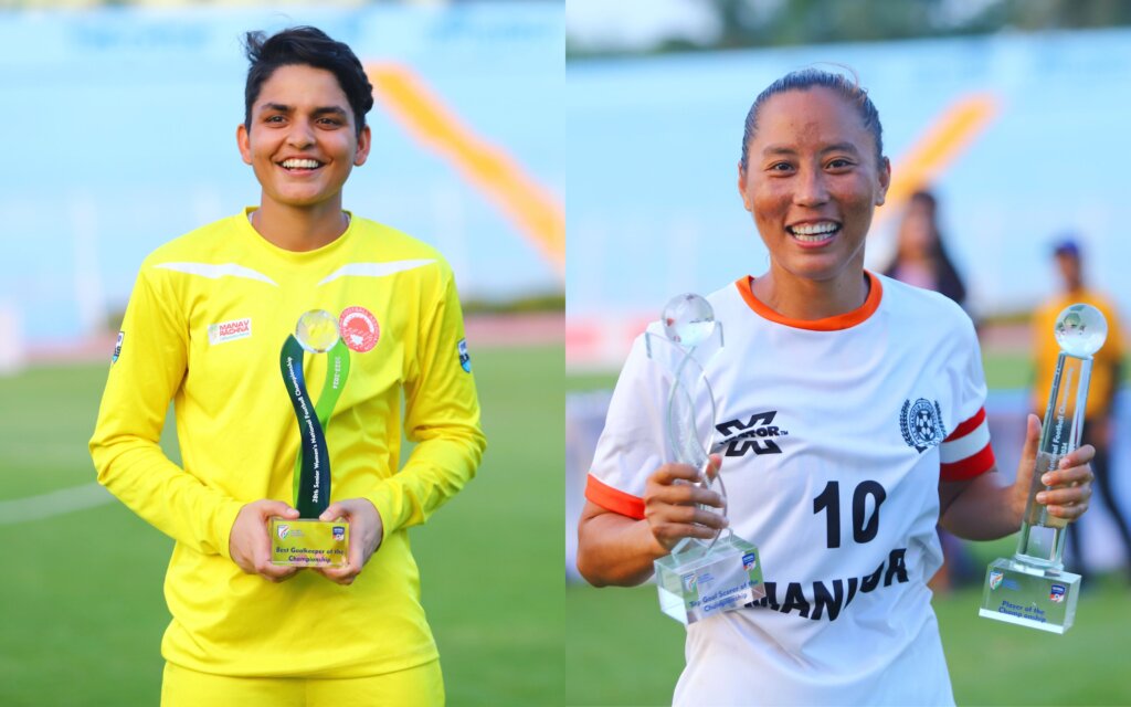 Manipur champions for the 22nd time in sr women's nfc for rajmata jijabai trophy
							3