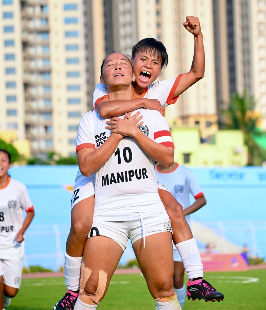 Manipur champions for the 22nd time in sr women's nfc for rajmata jijabai trophy
							2