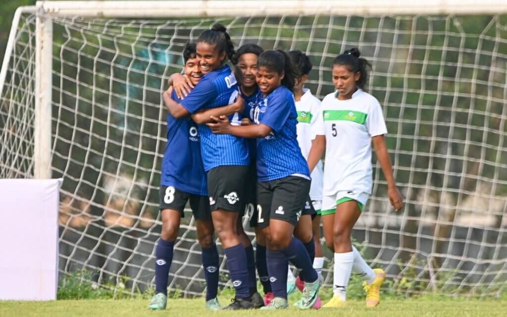 Manipur, haryana, odisha in tight race for group b semi-final spots in sr women's nfc for rajmata jijabai trophy
							2