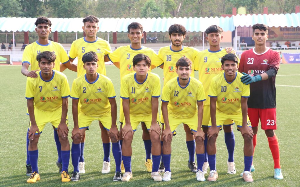 Mizoram, rajasthan victorious as group f begins in swami vivekananda u20 men's nfc
							1