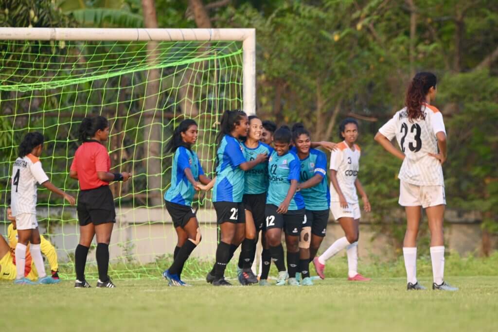 Red-hot manipur remain atop group b, odisha and haryana bag first wins in senior women's nfc for rajmata jijabai trophy
							1