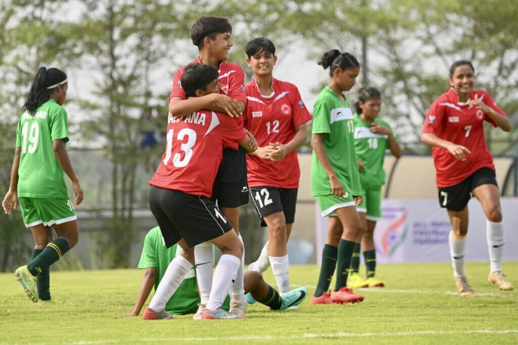 Red-hot manipur remain atop group b, odisha and haryana bag first wins in senior women's nfc for rajmata jijabai trophy
							2