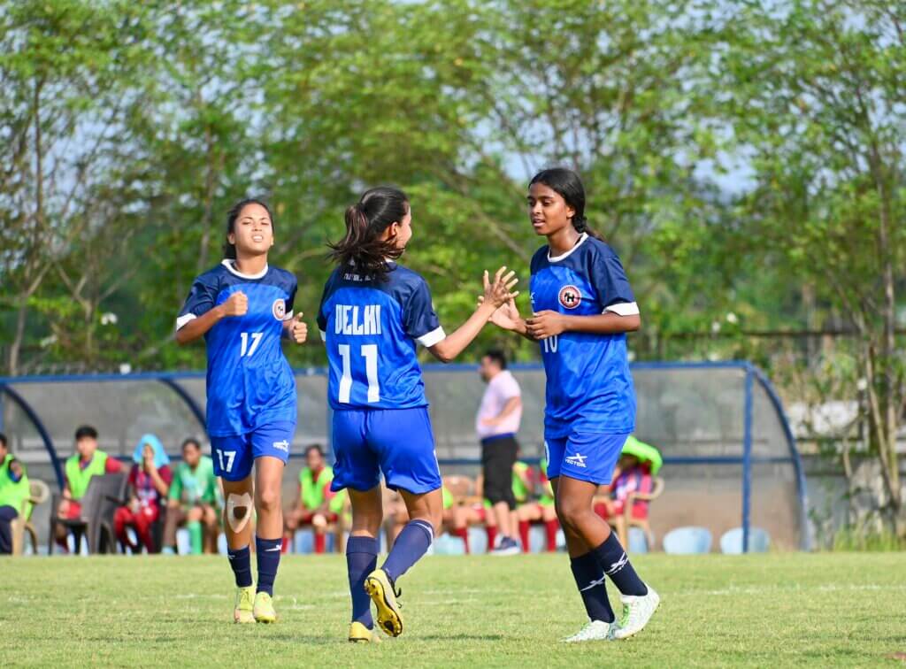 Tamil nadu remain on top of group a as bengal storm back in sr women’s nfc for rajmata jijabai trophy 
							1