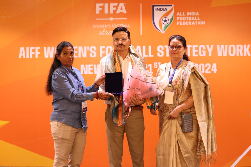 Stakeholders exchange ideas as aiff hosts women's football strategy workshop
							3