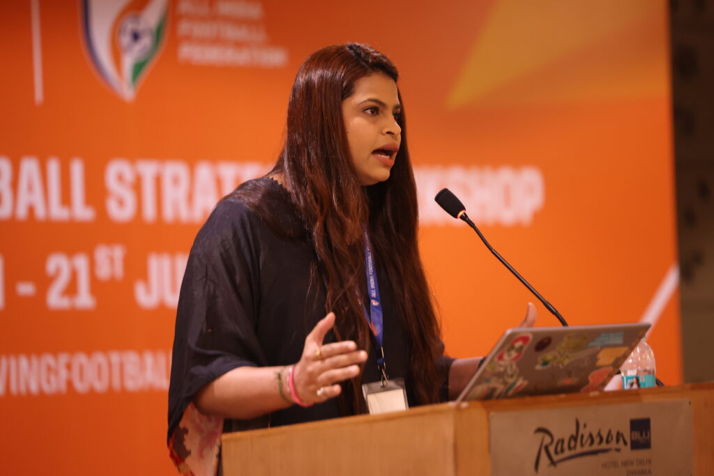 Stakeholders exchange ideas as aiff hosts women's football strategy workshop
							4